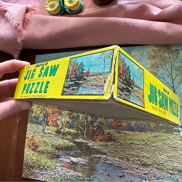 Vintage Guild Jigsaw Puzzle Machine Cut 304 Pieces .29 Cent Version Late Summer - Picture 10 of 11